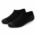 Sneakersocken Größe 39-42 aus Strickstoff Schwarz - niedrig geschnitten für Alltag