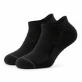 Sportsocken Größe 39-42 aus Stricktextil Schwarz atmungsaktiv im Sneakerstil