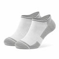 Sportsocken 39-42 aus Textil in Weiß Grau - atmungsaktive Kurzsocken